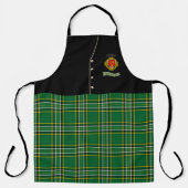 Jones Irish Shield & Tartan Gepersonaliseerde Kilt Schort (Voorkant)