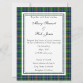 Jones Scottish Wedding Invitation Kaart (Voorkant)