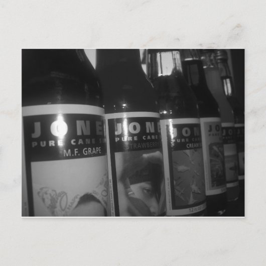 Jones Soda Briefkaart (Voorkant)
