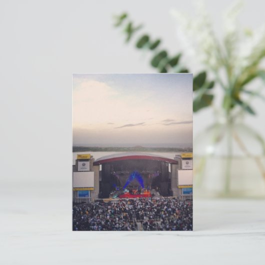 Jones strand Nikon amphitheater Briefkaart (Staand voorkant)