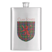 Jones Tartan Scottish Plaid Lion Rampant Flacon (Voorkant)
