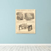 Jones, White en McCurdy's Dental Depots Canvas Afdruk (Insitu (Houten vloer))