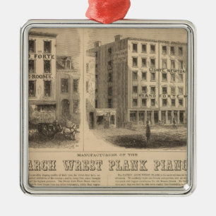 Jones, White en McCurdy's Dental Depots Metalen Ornament