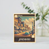 Jonesboro, Arkansas |  Briefkaart (Staand voorkant)