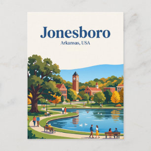 Jonesboro VS Briefkaart