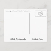 Jonesborough, Tennessee Main Street Briefkaart (Achterkant)