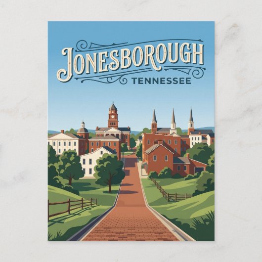 Jonesborough VS Briefkaart (Voorkant)