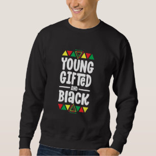 Jong Begiftigd En Zwart Historie T-Shirts Voor Kin