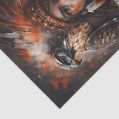 Jong Brave & Adelaar hoofdtooi Decoupage Tissuepapier (Detail)