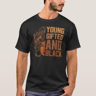 Jong ed En Zwarte Geschiedenis Maand Afrikaanse Me T-shirt