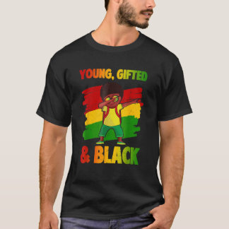 Jong Ed & Zwart Geschiedenis Maand Kinder Leuke Da T-shirt