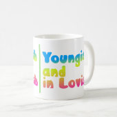 Jong en verliefd, of jong en verliefd koffiemok (Voorkant rechts)