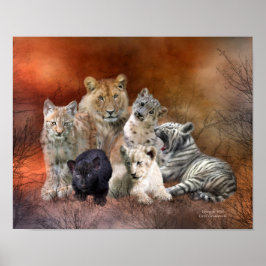 Jong en Wilde Kunst Poster/Druk Poster