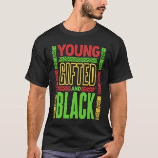 Jong en zwart Black History Month 1 T-shirt