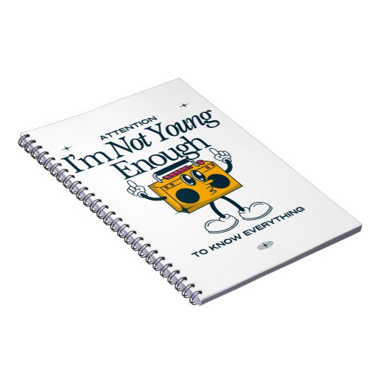 jong genoeg notitieboek (Rechterzijde)