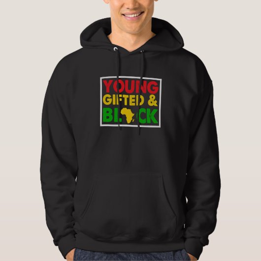 Jong gescheiden & Zwart Hoodie (Voorkant)