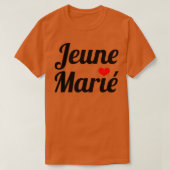 Jong getrouwd man t-shirt (Design voorkant)
