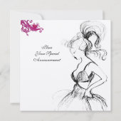 JONG GEZELLIG MEISJE 16 VERJAARDAGSFEEST, Zwart, W Kaart (Achterkant)