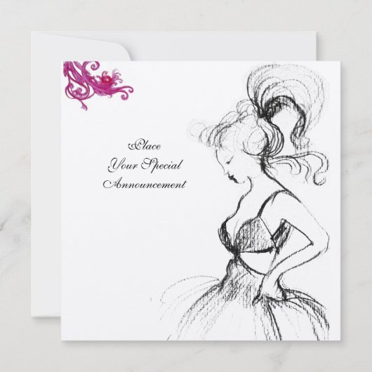 JONG GEZELLIG MEISJE 16 VERJAARDAGSFEEST, Zwart, W Kaart (Achterkant)