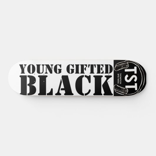 JONG GIFTED & BLACK Skateboard (Horizontaal)