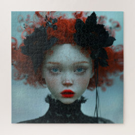 Jong Gothic Meisje met sproeten Legpuzzel