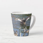 Jong Grebe Birds Design Latte Mok (Rechterhoek)