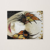 Jong Keramisch Carnavalsmasker Legpuzzel (Horizontaal)
