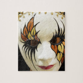 Jong Keramisch Carnavalsmasker Legpuzzel