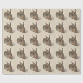 Jong konijn van Albrecht Dürer, Renaissance-schild Cadeaupapier (Vlak)