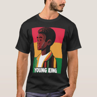 Jong Koning Zwart Jeugd Zwart Excellence Zwart Pri T-shirt