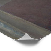 Jong Man bij Zijn Raam door Gustave Caillebotte Poster (Hoek)