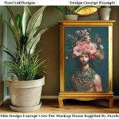 Jong Man, Bloemen, Bessen, Foliage CQ9 Decoupage Tissuepapier