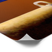 Jong man dat gymnastiek op de pommel oefent poster (Hoek)