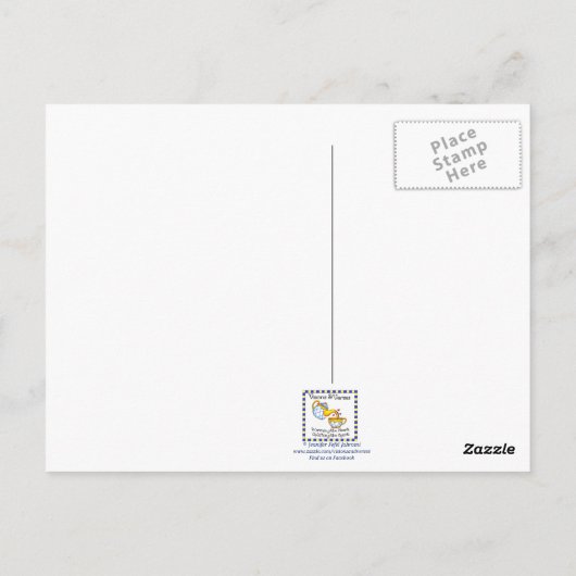 Jong Man Inspirerend Briefkaart (Achterkant)