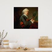 Jong Man met een Violin Poster (Keuken)