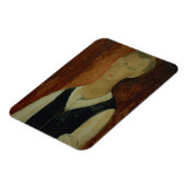 Jong Man met een zwarte vest, 1912 (olie op blik) Magneet (Linkerzijde)