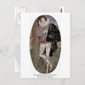 Jong Man onder de Rozen van Nicholas Hilliard Briefkaart (Voorkant / Achterkant)