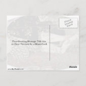 Jong Man onder de Rozen van Nicholas Hilliard Briefkaart (Achterkant)