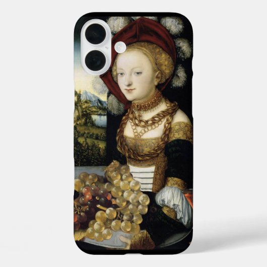 JONG MEISJE, ANTIEK VINEYARD GRAPES EN WIJN Case-Mate iPhone CASE (Achterkant)