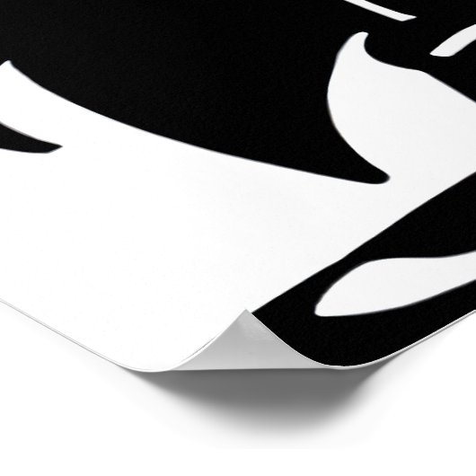 Jong meisje creature | AI Art Poster (Hoek)