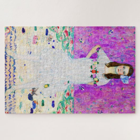 Jong Meisje, Gustav Klimt Legpuzzel (Horizontaal)