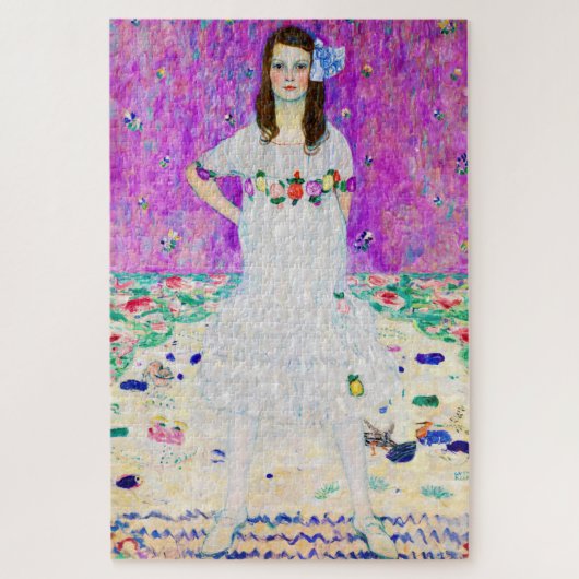 Jong Meisje, Gustav Klimt Legpuzzel (Verticaal)