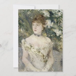 Jong meisje in een baljurk   Berthe Morisot