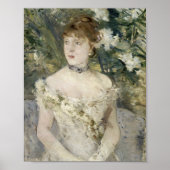 Jong meisje in een baljurk | Berthe Morisot Poster (Voorkant)
