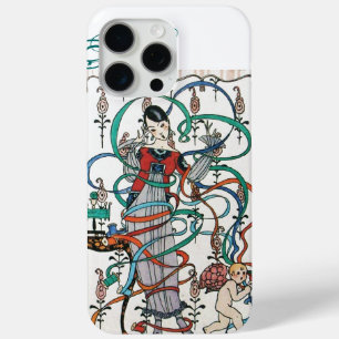 JONG MEISJE ,KLEURRIJK LINT WERVELT ,CUPID iPhone 15 PRO MAX HOESJE