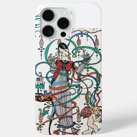 JONG MEISJE ,KLEURRIJK LINT WERVELT ,CUPID Case-Mate iPhone CASE (Achterkant)