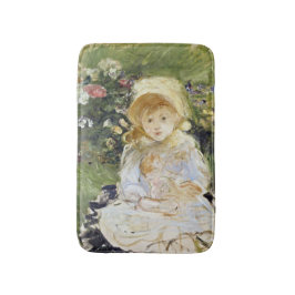 Jong Meisje met een Doll (door Berthe Morisot) Badmat