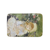 Jong Meisje met een Doll (door Berthe Morisot) Badmat (Voorkant)