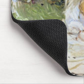 Jong Meisje met een Doll (door Berthe Morisot) Muismat (Hoek)