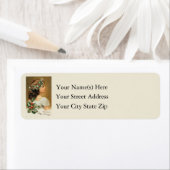  jong meisje met Holly Etiket (Insitu)